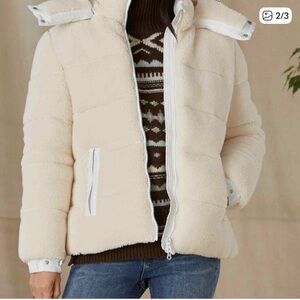 SAVE THE DUCK Bertha Fleece Puffer Jacket